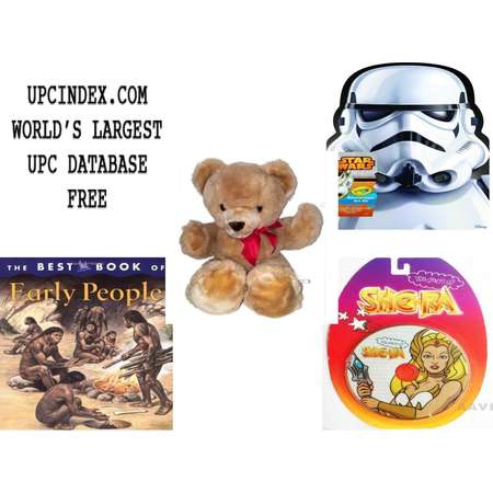 Children's Gift Bundle [5 Piece] -  Crayola 3D Glow Board Disney  Story 3 - Crayola Storm Trooper Art Case  - Eden s Teddy Bear Red Bow 18" - The Best Book of Early People  - The Best of She-Ra DVD thumb
