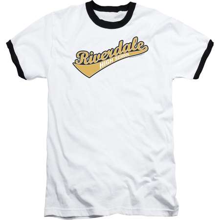 Archie Comics Riverdale High School Adult Ringer T-Shirt Tee thumb