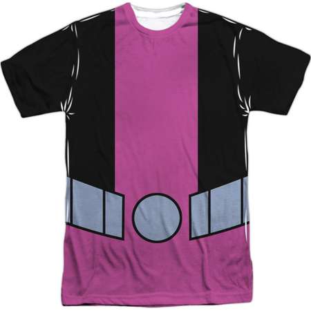Teen Titans Go! Animated DC TV Show Beast Boy Uniform Adult Front Print T-Shirt thumb