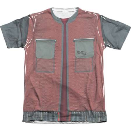 Back To The Future Men's Future Jacket Sublimation T-shirt Sublimate White thumb
