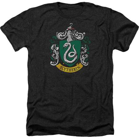 Harry Potter Slytherin Crest Mens Heather Shirt thumb