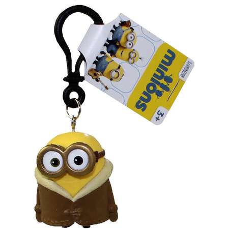 Minions Movie: Parka Bob PVC Figurine Backpack Clip Keychain thumb