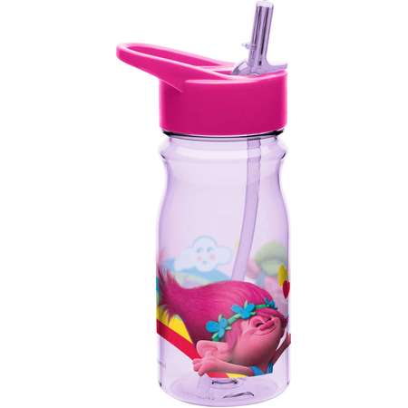 Trolls Movie Kids Water Bottle BPA-FREE 16oz thumb