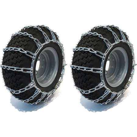 PAIR 2 Link TIRE CHAINS 20x9x8 fits many Can-Am Quest Outlander Renegade DS ATV by The ROP Shop thumb
