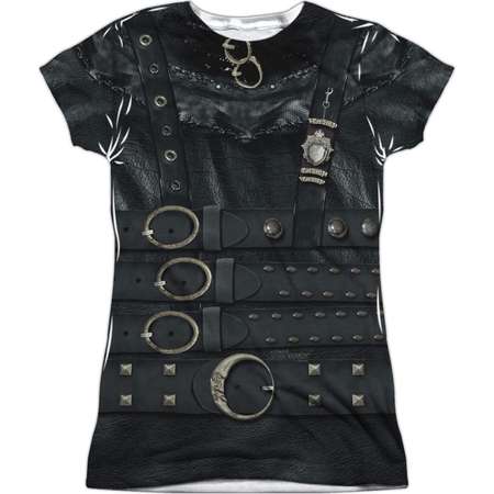 Edward Scissorhands Edward Costume Girls Jr Sublimation White thumb