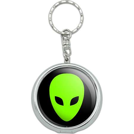 Alien Head Portable Ashtray Keychain thumb