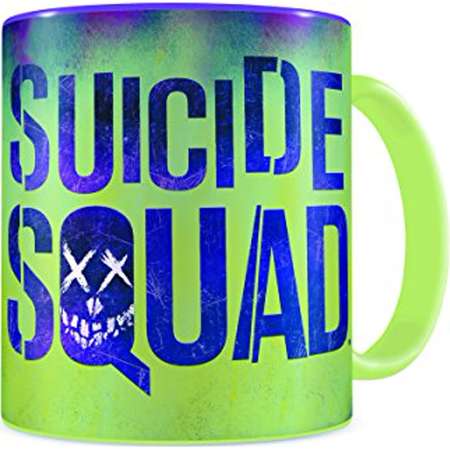 SD Toys Suicide Squad: Characters & Logo Black Ceramic Mug thumb