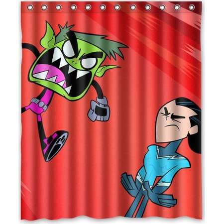 DEYOU Teen Titans Go Beast Boy Shower Curtain Polyester Fabric Bathroom Shower Curtain Size 60x72 inches thumb