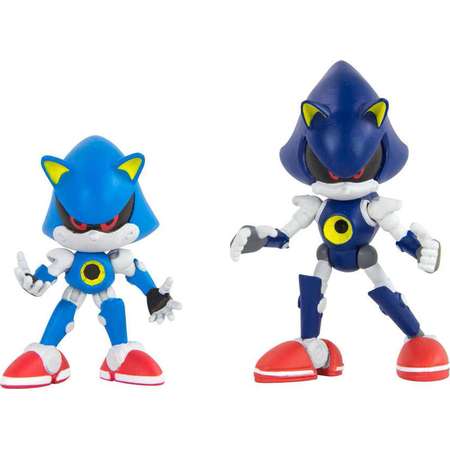 Sonic The Hedgehog Classic Metal Sonic & Modern Metal Sonic Action Figure 2-Pack [With Comic Book] thumb