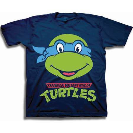 Teenage Mutant Ninja Turtles Toddler Boys' Leonardo Character Head Short Sleeve Graphic T-Shirt thumb