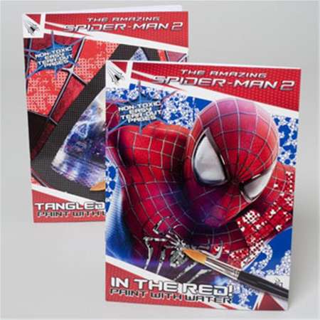 Sesame Street 115360 Paint with Water Book Spiderman 2, Pack of 48 thumb