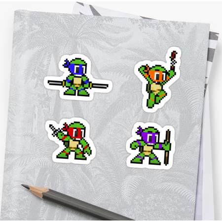 Teenage Mutant Ninja Turtles Stickers thumb