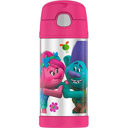 Thermos Funtainer 12 Ounce Bottle, Trolls thumb