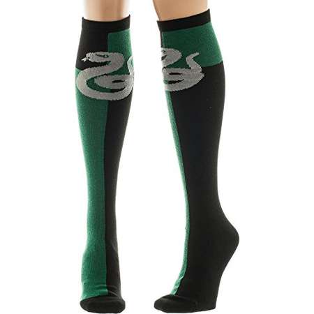 Harry Potter Slytherin Crest Knee High Socks Multi One Size thumb