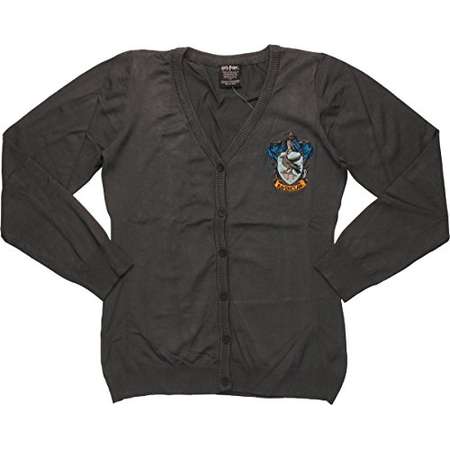 Harry Potter Hogwarts School of Wizardry Ravenclaw Cardigan, XX-Large thumb