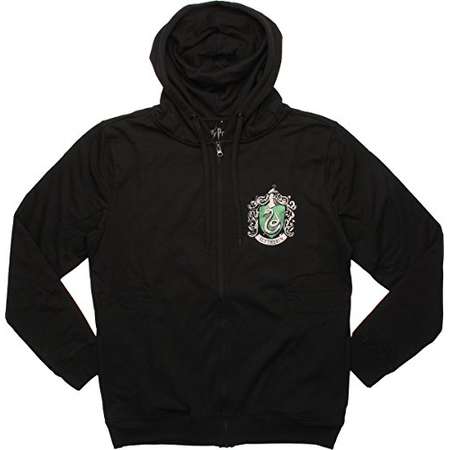 Harry Potter Slytherin Crest Unisex Hoodie, X-Large thumb