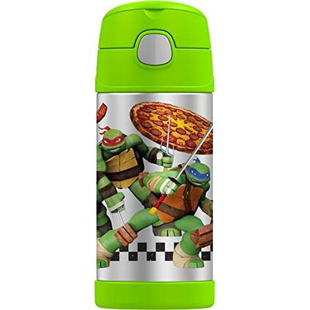 Thermos Funtainer 12 Ounce Bottle, Teenage Mutant Ninja Turtles thumb