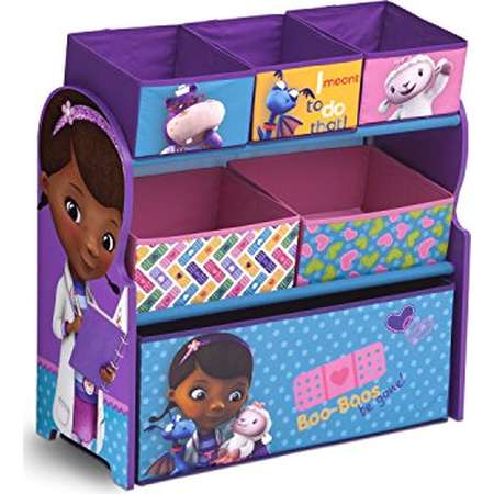 Delta Children Multi-Bin Toy Organizer, Disney Junior Doc McStuffins thumb