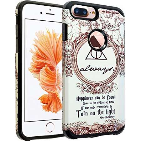 iPhone 7 Plus Case, DURARMOR Harry Potter Hogwarts Train Ticket & Marauders Map Case Hybrid Bumper ShockProof Slim Armor Air Cushion Defender Drop Protection Cover for iPhone 7 Plus 5.5" thumb