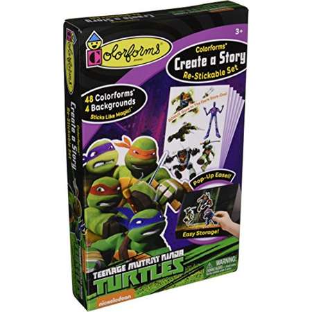 Colorforms Create a Story Teenage Mutant Ninja Turtles thumb