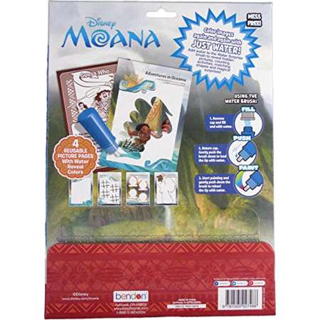 Bendon Disney Imagine Ink Water Surprise Set Activity, Moana thumb