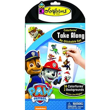 Colorforms Take Along Paw Patrol thumb