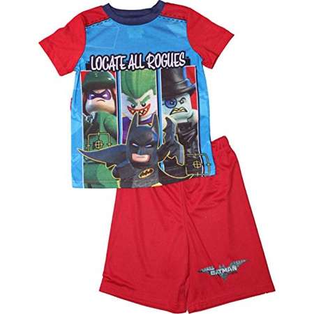 LEGO Batman Movie Batman and Joker Boys Cotton Pajama 2-Pack 4-10 /…