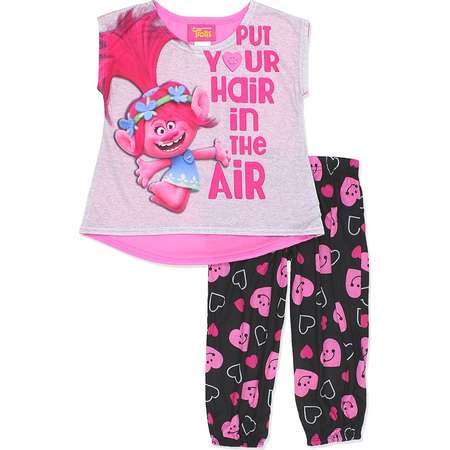 Trolls Little Girls Big Girls Toddler 2-Piece Pajama Set thumb