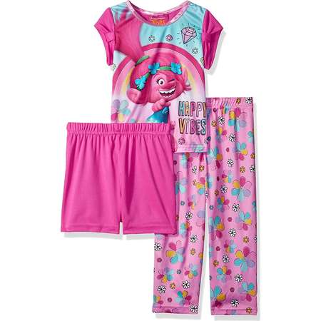Trolls Girls' Poppy 3-Piece Pajama Set thumb