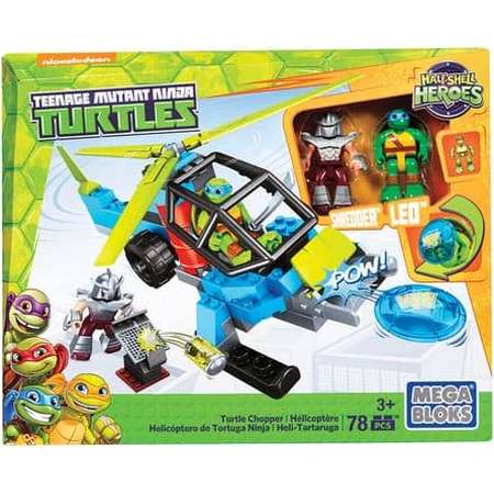 Mega Bloks Half Shell Hero Teenage Mutant Ninja Turtles Chopper thumb
