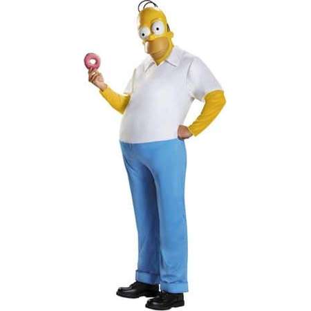 The Simpsons: Homer Deluxe Adult Costume thumb