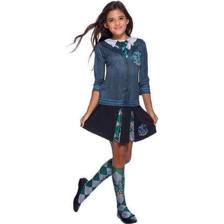 The Wizarding World Of Harry Potter Child Slytherin Costume Top thumb