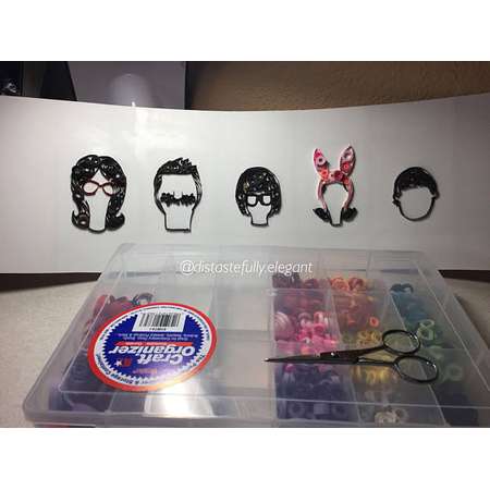 Distasteful Art- Quilled Belchers From Bob's Burgers thumb