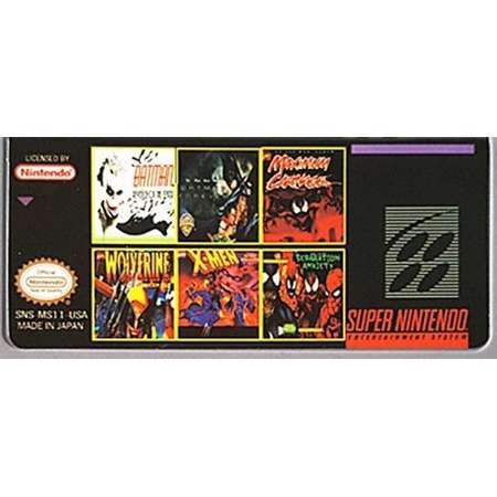 SNES Game | Batman | Maximum Carnage | Wolverine | Xmen | Spiderman and Venom thumb