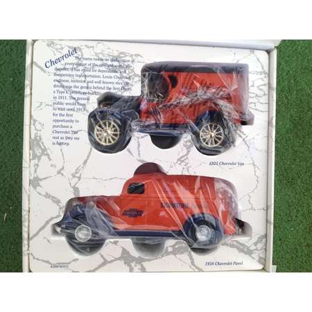 ERTL Special Edition Chevrolet Louis Issue Two diecast metal toy cars thumb