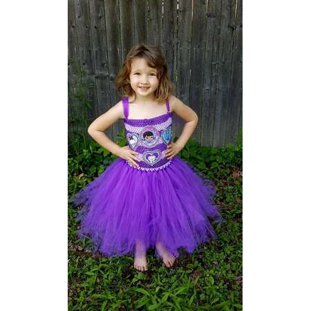 Doc McStuffins tutu dress- disney junior dress - birthday dress - doc McStuffins birthday - dres up play - halloween costume thumb