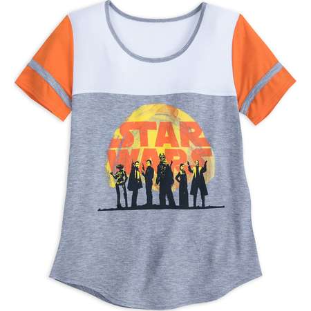 Han Solo: A Star Wars Story Cast T-Shirt for Women thumb