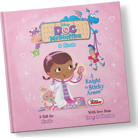 Doc McStuffins: A Knight in Sticky Armor Book - Personalizable thumb
