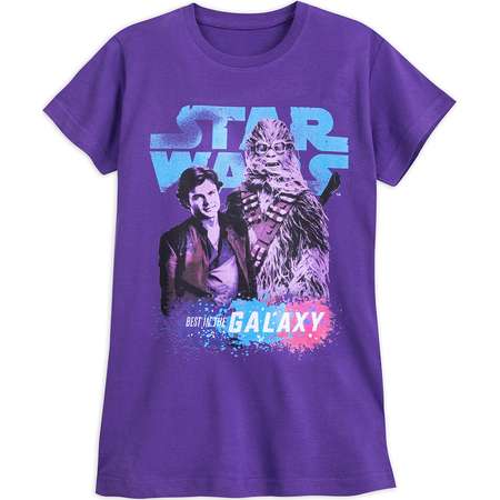 Han Solo and Chewbacca ''Best in the Galaxy'' T-Shirt for Juniors - Solo: A Star Wars Story thumb