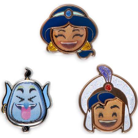 Aladdin Disney Emoji Mini Pin Set thumb