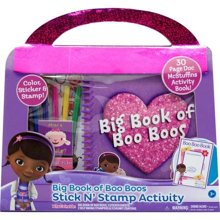 Disney Doc McStuffins Big Book of Boo Boos Stick N' Stamp Activity thumb
