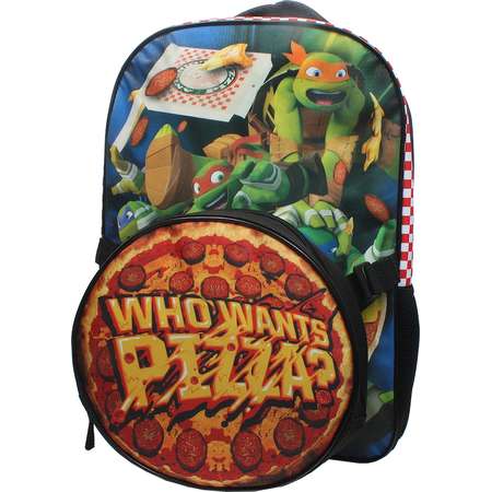 Kids Teenage Mutant Ninja Turtles 'Who Wants Pizza?' Backpack & Lunch Tote Set thumb