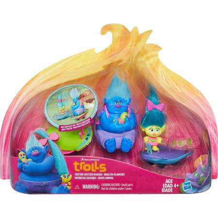 DreamWorks Trolls Critter Skitter Boards Set by Hasbro thumb