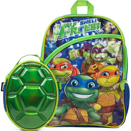 Kids Teenage Mutant Ninja Turtles Backpack & Shell Lunch Box Set thumb
