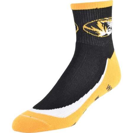 Men's Missouri Tigers Grip the Turf Quarter-Crew Socks thumb