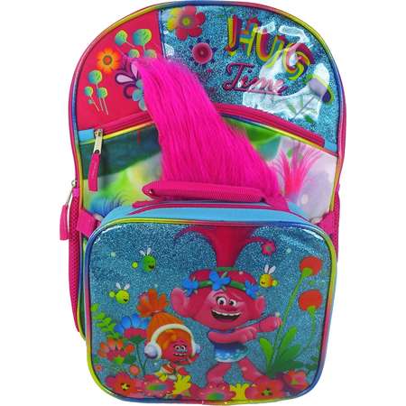 Kids DreamWorks Trolls Poppy Backpack & Lunchbox Set thumb