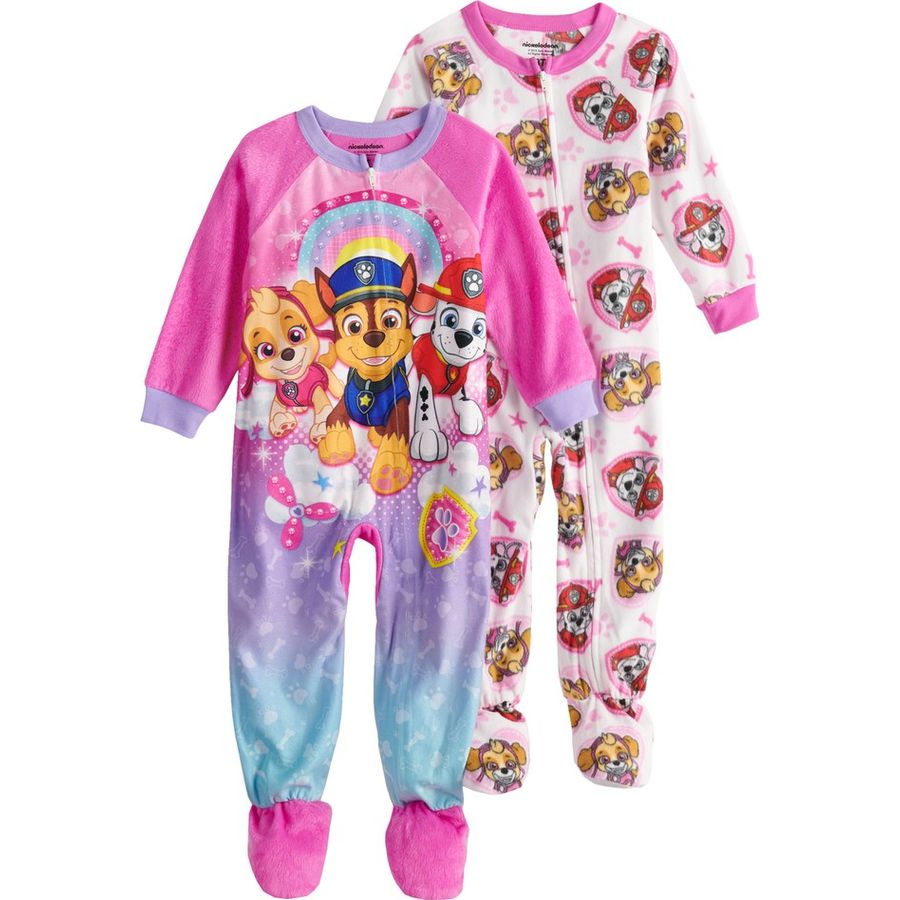 New Paw Patrol Christmas holiday Toddler boys pajamas 2t 3t 4t 5t chase and gang