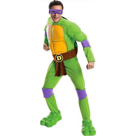 Teenage Mutant Ninja Turtles Deluxe Donatello Adult Costume - One Size Fits Most thumb