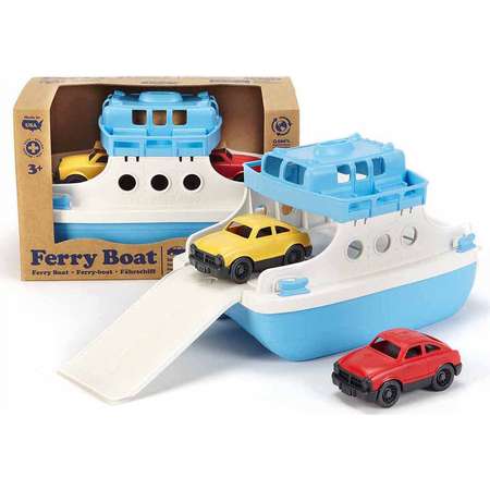 Green Toys Ferry Boat w/ Cars thumb