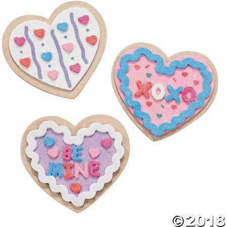 Valentine Cookie Magnet Craft Kit thumb